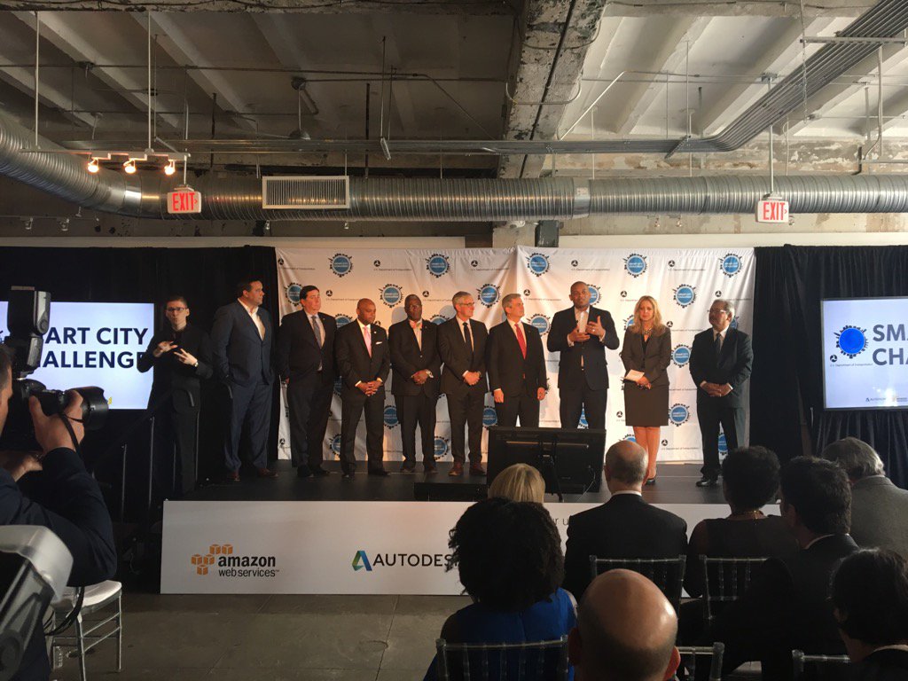 ELLENCAREY's tweet photo. That's a wrap! Next up announcing the winner of the #DOTSmartCity challenge https://t.co/onSOqEg6P0