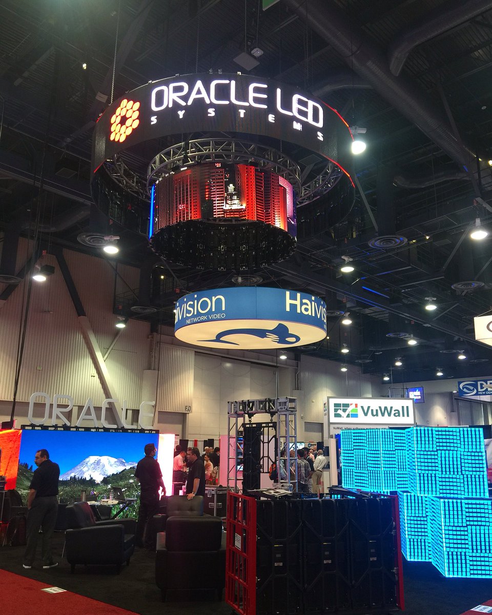 OracleLED's tweet image. Come check out our latest touring carts&amp;amp; creative applications.N1463 #InfoComm16
