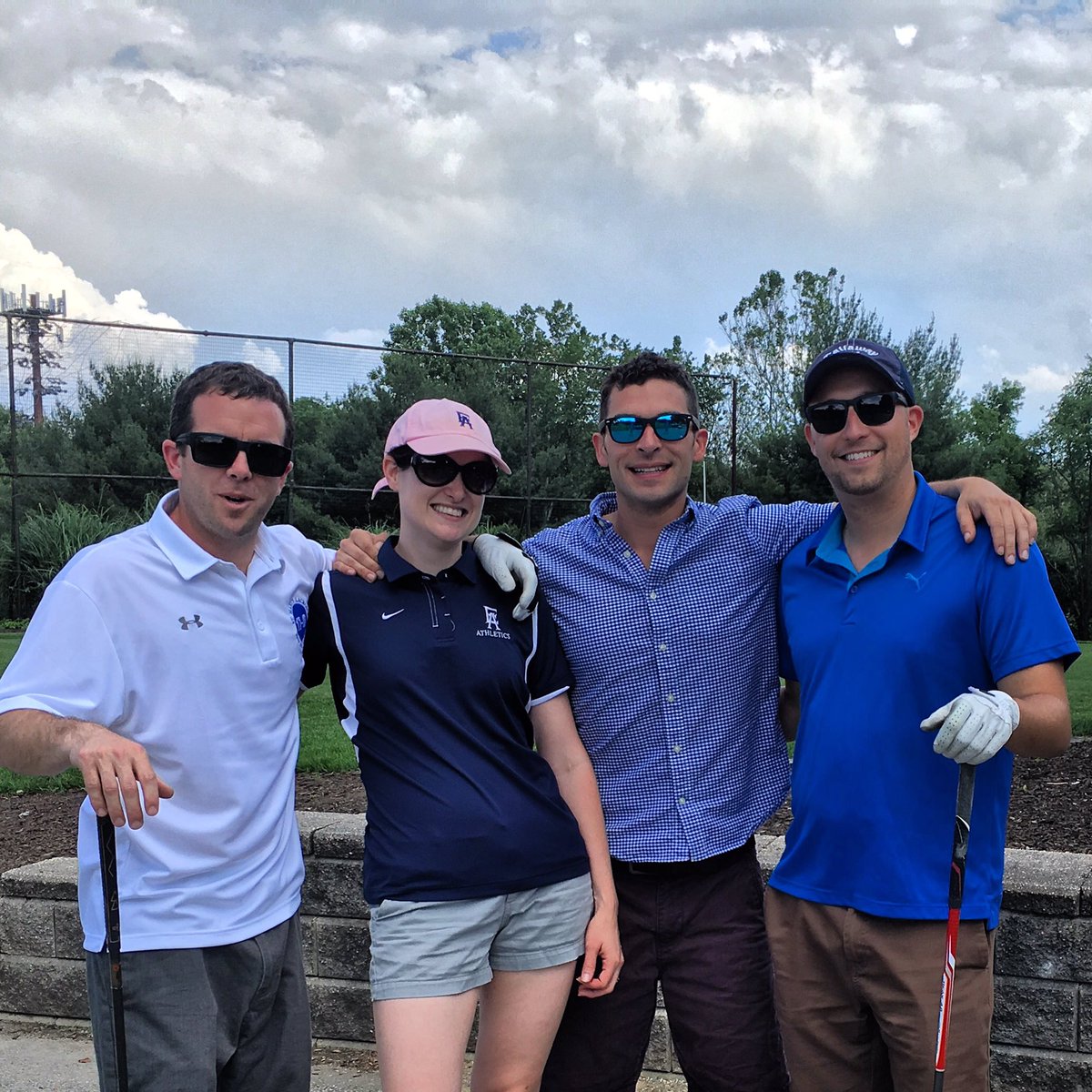 mrgibbs34's tweet photo. @Ea1785 faculty golf outing: a great way to send off two great teachers/friends @trnov83 @alduprez @MmeGolden https://t.co/90VKsiiDcX