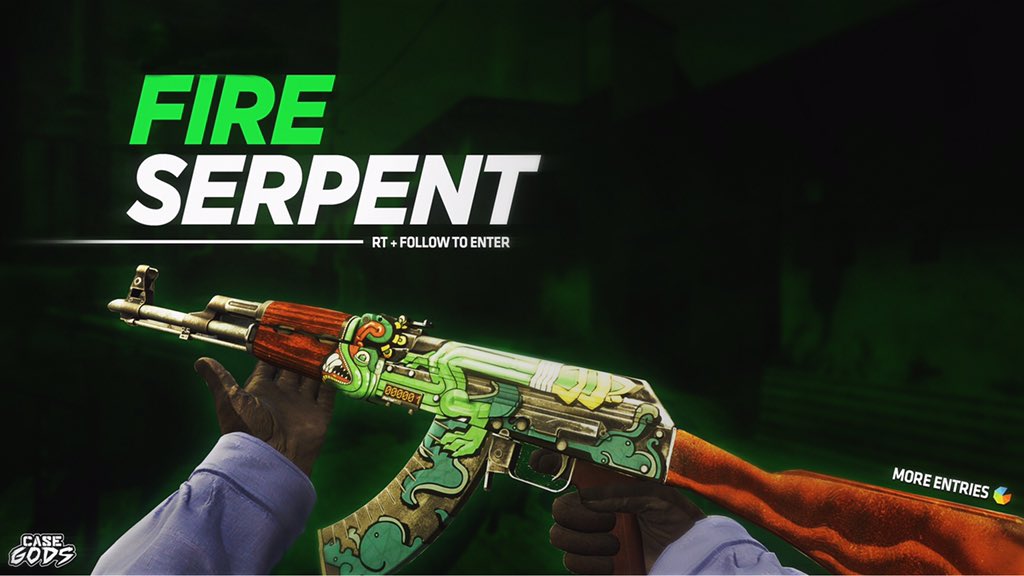 KodiSausa's tweet image. CaseGods.com  | @RedSausa FN Fire Serpent Giveaway

RT+FOLLOW 

MORE ENTRIES
gleam.io/ZyYtz/red-saus…