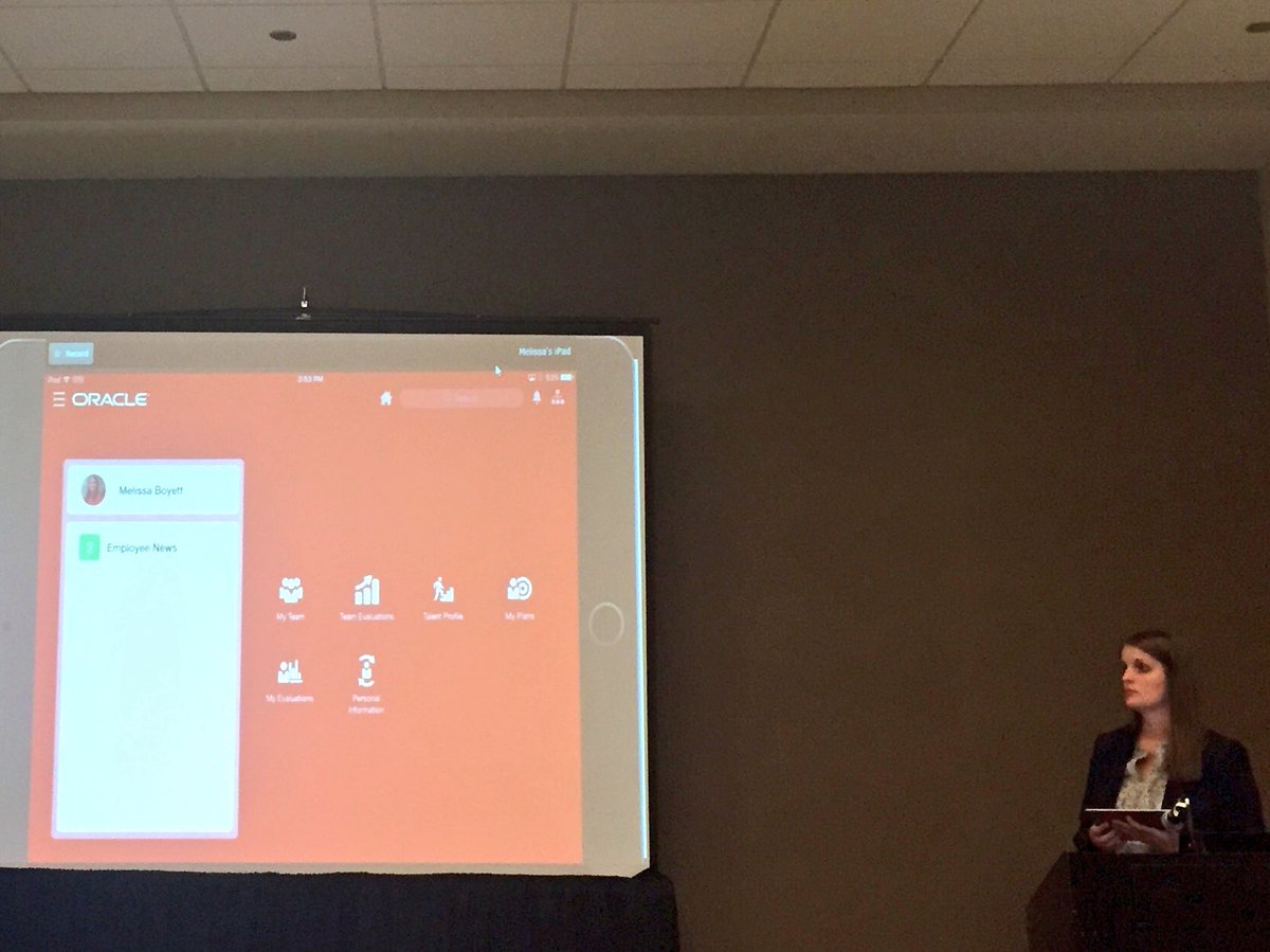 staceysink's tweet image. Still time to see the TAP mobile demo @OHUGUpdates Strand 11B #PwCOracle #OHUG2016 @PwCAdvisory @DJP1812