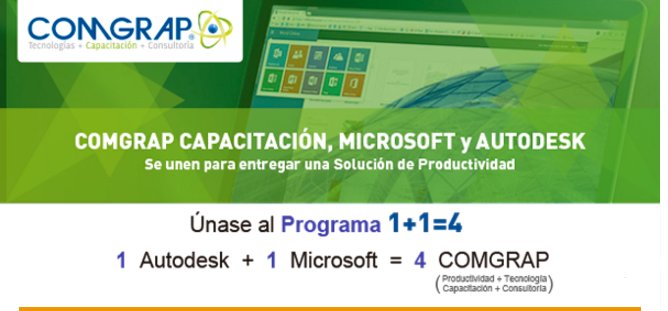 comgrap's tweet photo. Hoy, 1+1=4! Descubre como con nosotros -> https://t.co/o0pRXAAUg0 <- @COMGRAPCEDYT @parq @purb @autodesk @Microsoft https://t.co/exAsZwsMAX