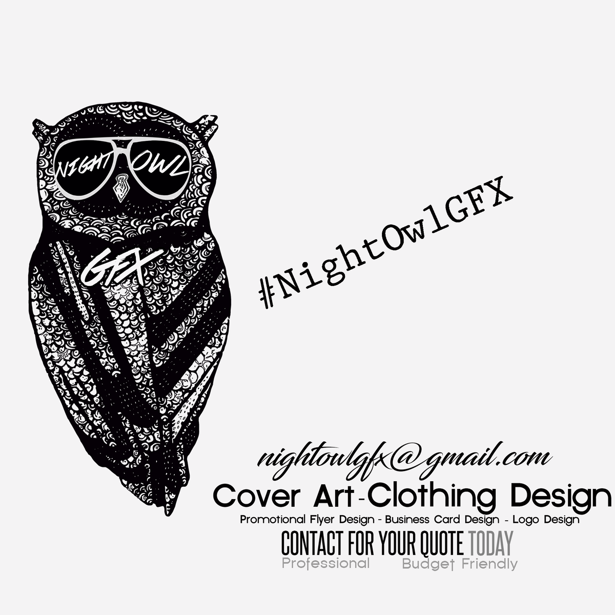 iamproblematikk's tweet photo. #NightOwlGFX #LogoDesign #ClothingDesign #PromotionalFlyer #BusinessCards #GraphicDesigner #Art #VectorArt https://t.co/y2WEytCUWP