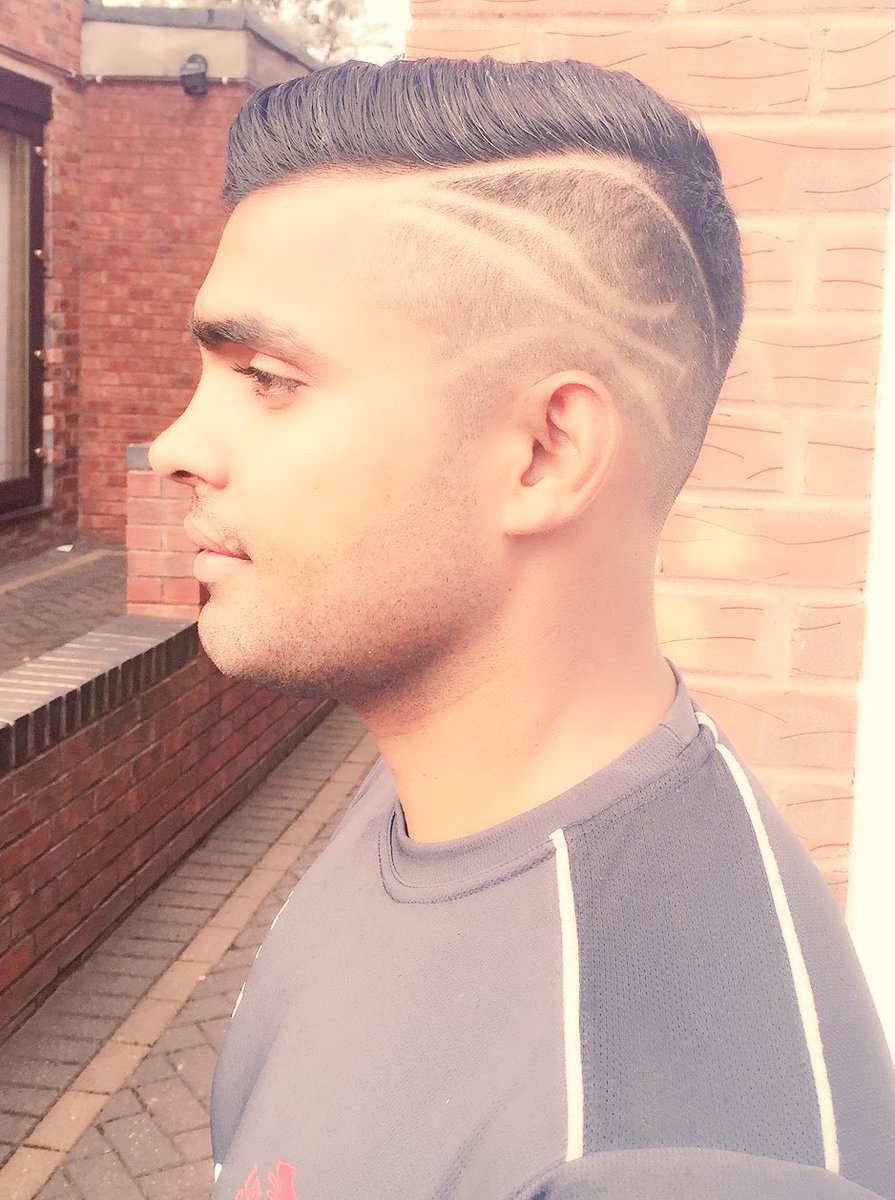Saj Sadiq On Twitter New Hairstyle 3 Lines At Side Of Umar