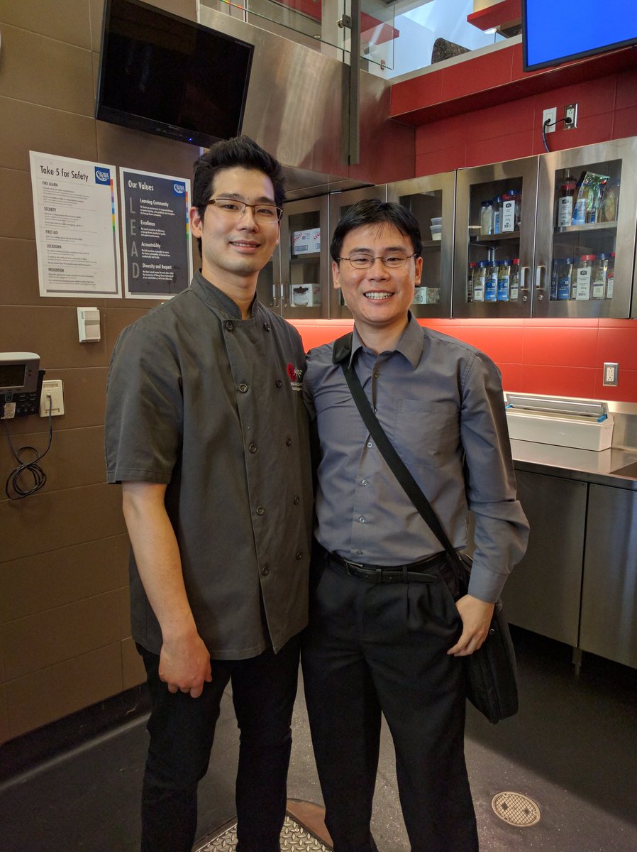 Chef Kazuki Uchigoshi with Travelling Foodie at Taste of Toronto Chef Battle