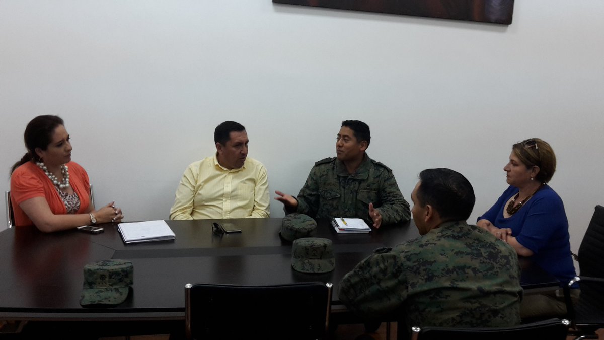 esmilecuador's tweet photo. Delegación @esmilecuador realiza coordinaciones en #Riobamba para #MarchaFinal #Cadetes #Julio https://t.co/CmQn4RrkzB