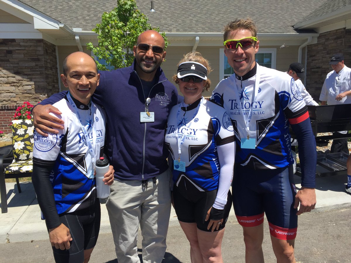 Congrats to our team members that completed the #Trilogy200 this year! 200 miles in 3 days!