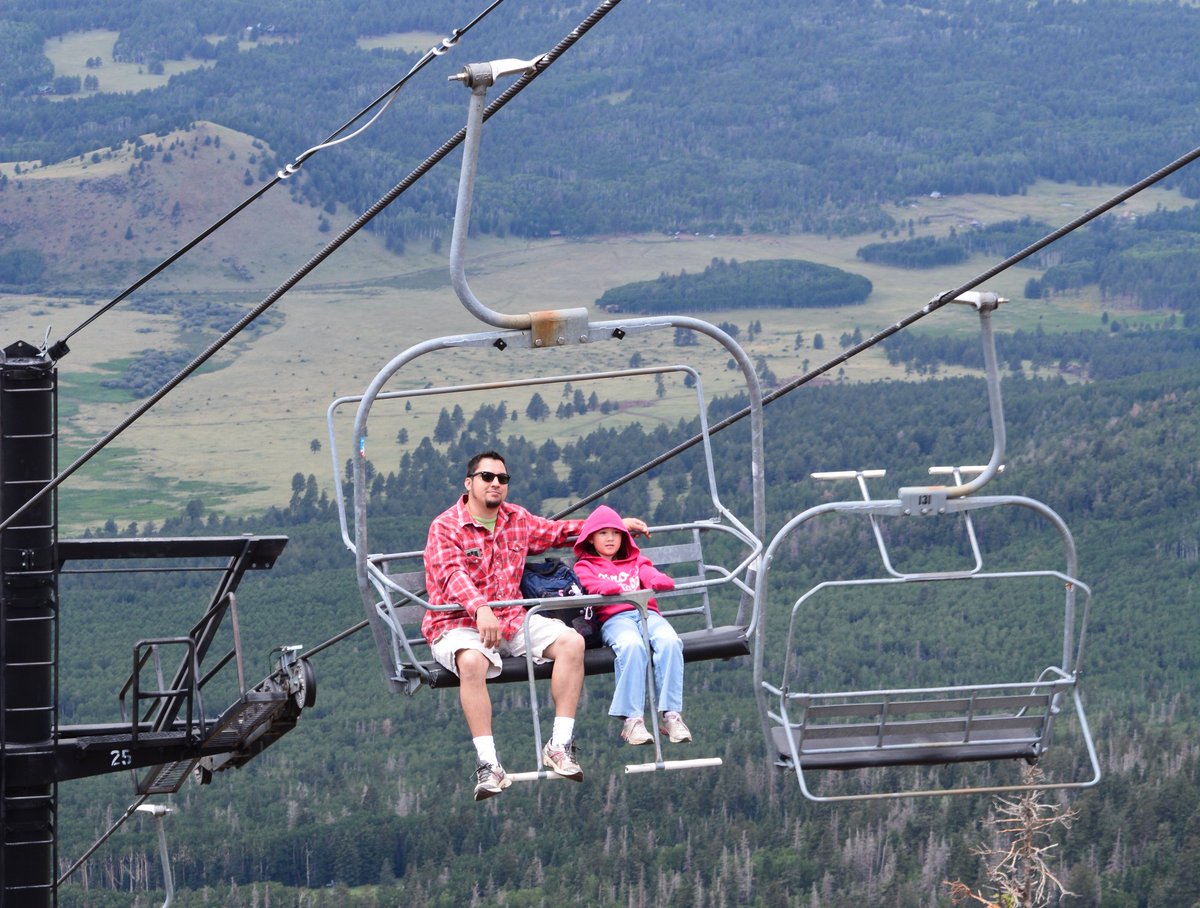 AZSnowbowl's tweet photo. SAVE 20% on the Scenic Chairlift tickets and #cool off at 11,500 ft! https://t.co/Fu5LjqFbpN #Flagstaff #VisitCool https://t.co/80fK8zUgfu