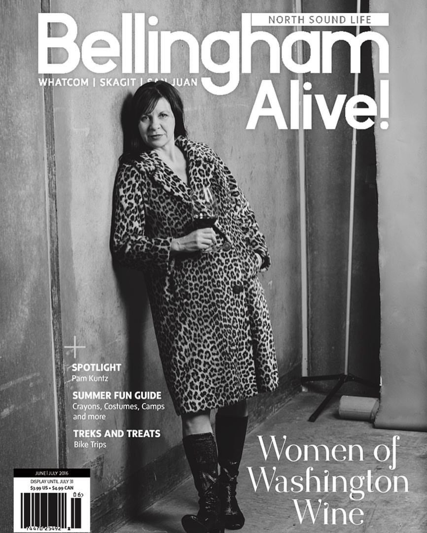 Congrats to Mary for her fab cover photo! <a href="/BellinghamAlive/">bellinghamalive</a> S/O <a href="/kathrynelsesser/">Kathryn Elsesser</a> #womeninwine #womenwinemakersrock
