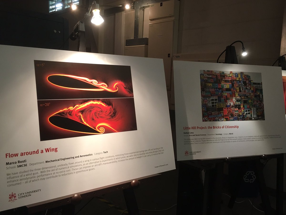 This year's #ImagesOfResearch, on display tonight at #madeatcity