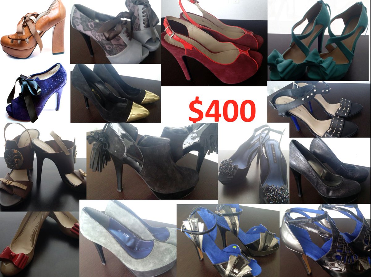 RoyalCloset_RC's tweet photo. Zapatos Royal Closet en liquidación! Tallas 4.5 y la fila de abajo 6.5 o 7.
info ana@royalcloset.mx $400 c/u + envío https://t.co/na5ZEikciG