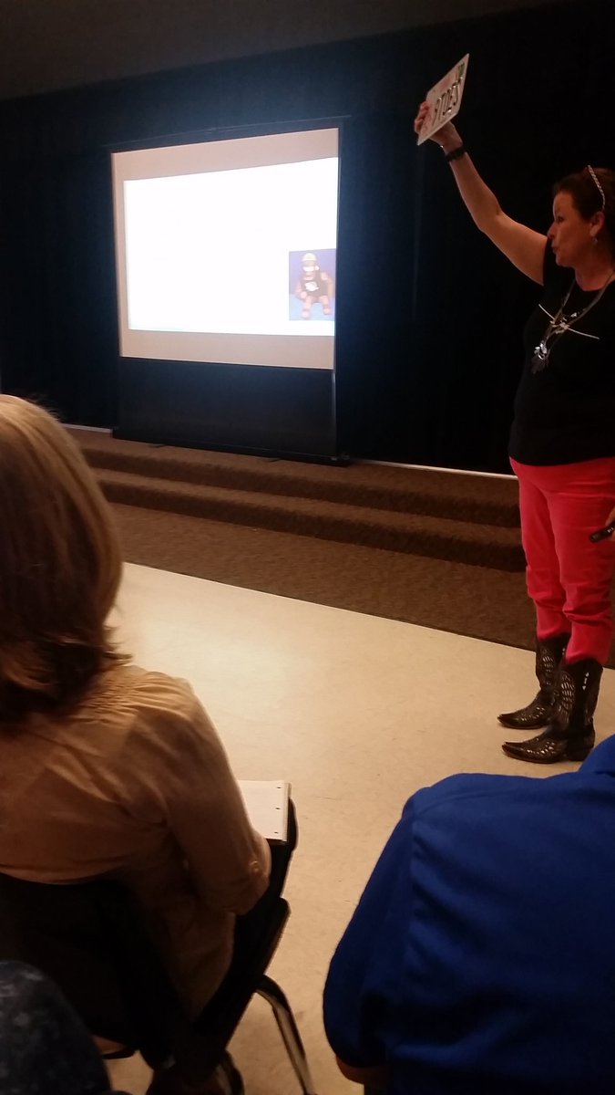 kkvance's tweet photo. @abc2phd Cathy Davis and her 9 toes! Love this session! #abc2phd https://t.co/0mOBXY49Z6