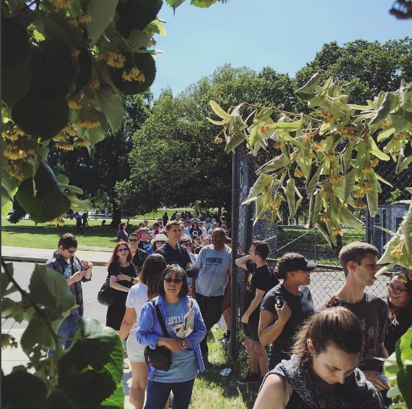 People4Bernie's tweet photo. People are getting ready for #BernieinDC https://t.co/1vcj79d7ei