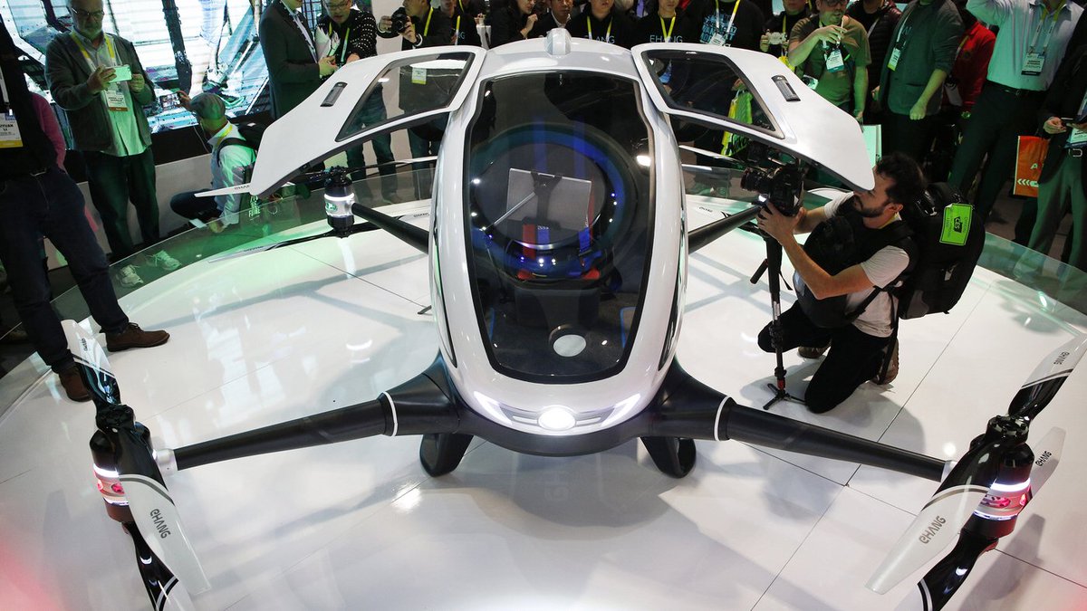 EvanKirstel's tweet photo. #UberFlight: Drone Taxis? Nevada To Allow Testing Of Passenger Drone https://t.co/vaNO1qaXc5 https://t.co/BXUhwdIBLr