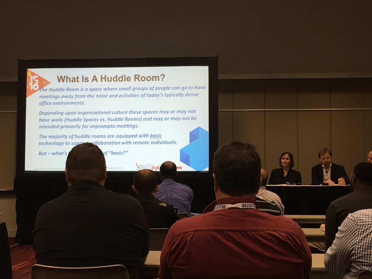 DesignAVpro's tweet image. @simondudley leading a great discussion in IS86 The Huddle Room #InfoComm16