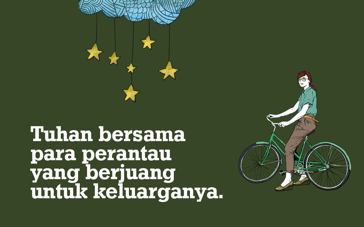 Tuhan bersama para perantau yang berjuang untuk keluarganya. #JumatBerkah