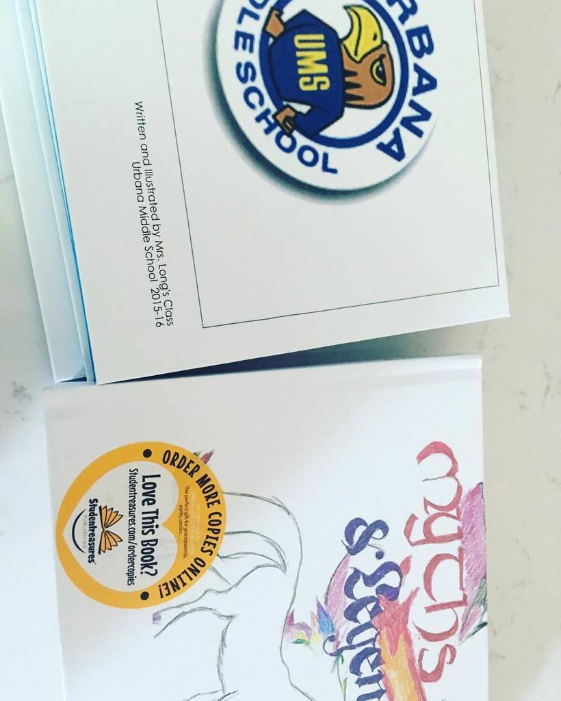 MsLongTeaches's tweet photo. Look what just arrived: Our published class books!! Ruffling off one per class next week! #mrslongsclasses #fcpsums… https://t.co/yrVmYKYYGG