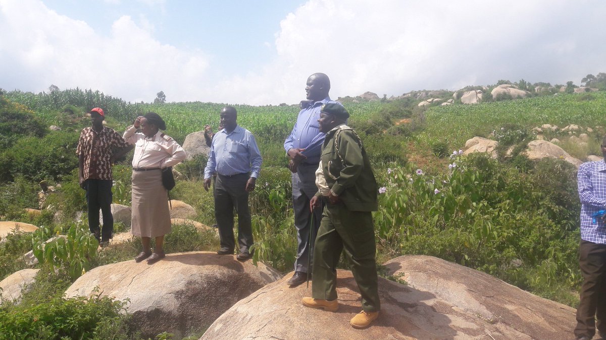 At bonjoge game reserve.solving land boundary problem