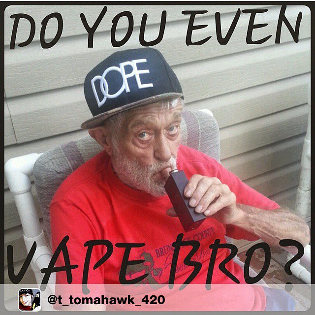 Do you even vape bro? #Vape #ParadiseVapeDST