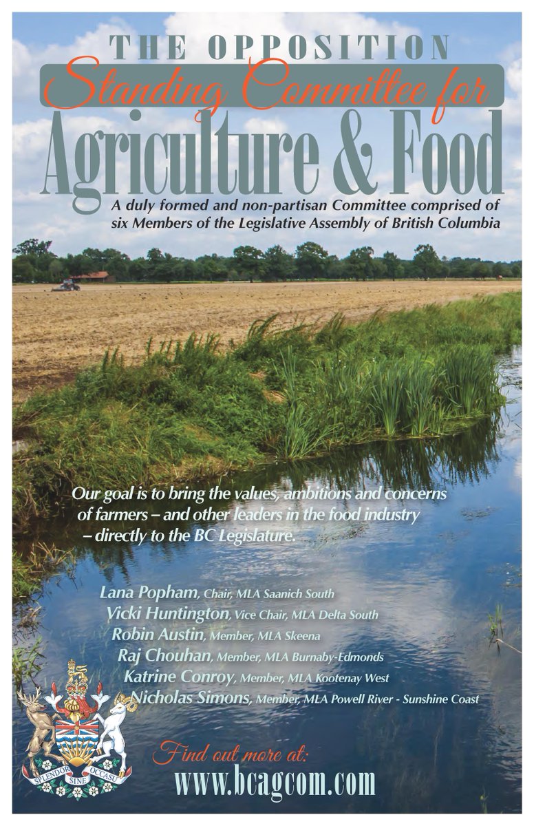 BCAgCom's tweet image. Wow @lanapopham @vickihuntington @Robin4Skeenaroy  @rajchouhan @NicholasSimons Kelowna farmers want to speak to you!