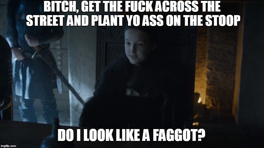 IceAndWire's tweet image. Who reckons #GameofThrones will end with Lady Mormont unexpectedly killing Dany from behind?
#TheWire #LyannaMormont