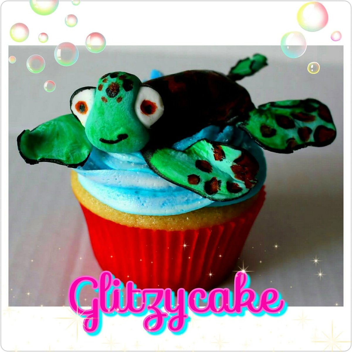 glitzycake's tweet photo. #dude These #glitzycake cupcakes are #righteous 🐢 #squirt #crush #FindingDory #FindingDoryEvent #FindingNemo https://t.co/gHBDbJMcZQ