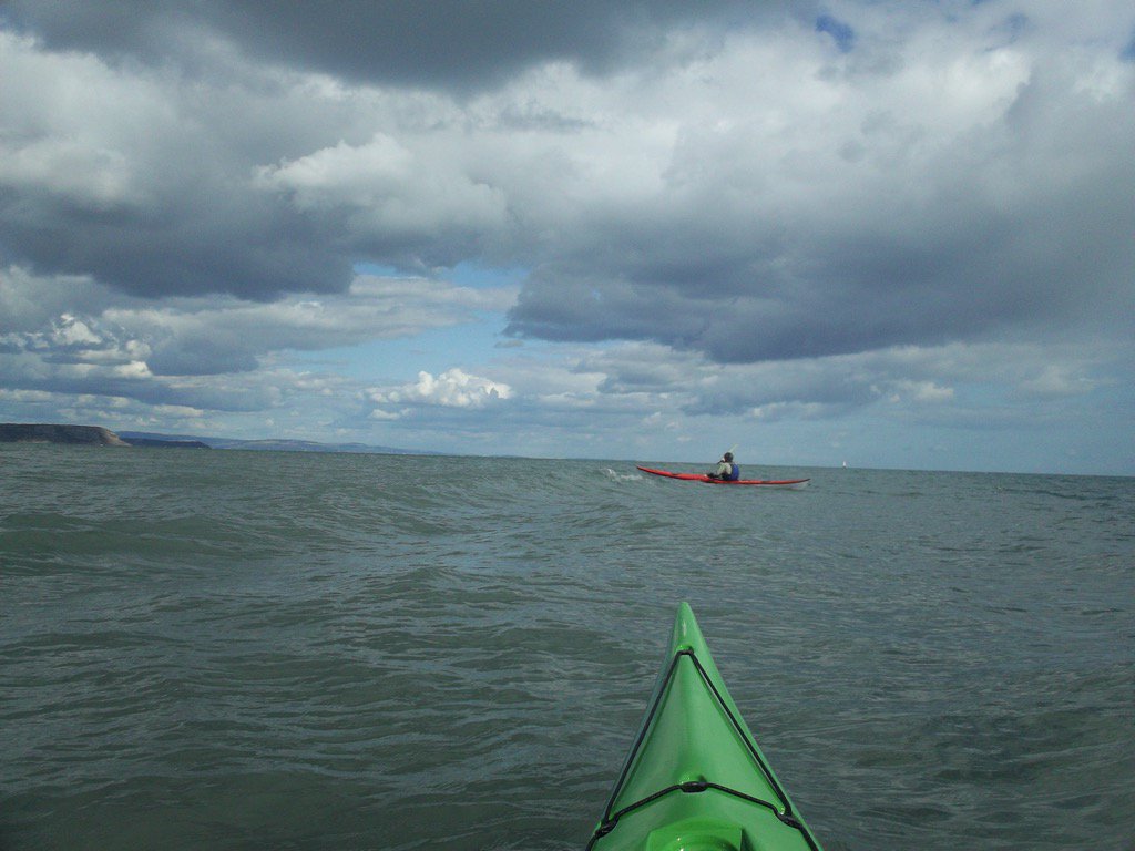 #seakayaking great sense of the wild with ever changing sea