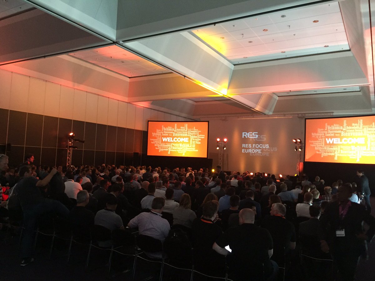 granttiller's tweet photo. What a day! Thanks to an awesome community of @RESsoftware customers and partners, #RESfocus was a massive success! https://t.co/ZrJJ42L6EN