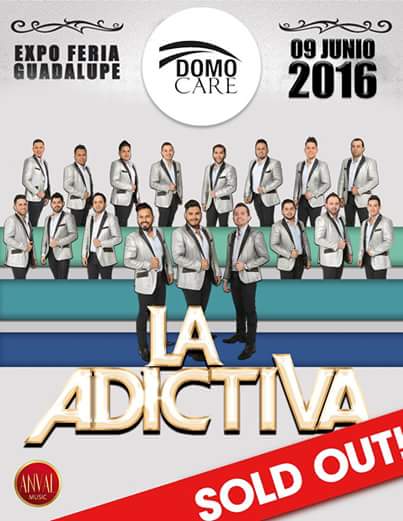LaAdictivaFans's tweet photo. Llega para dejar huella al Domo Care, Monterrey @adictivaoficial no se lo pueden perder @LaAdictivaFans #ADF https://t.co/uI4mbiAEmS