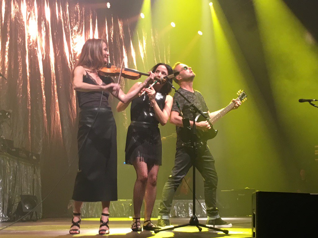 paad82's tweet photo. @TheCorrsMUsic setting the marquee in Cork alight tonight!!! what a gig, what a band and what an audience!!! 😍😍😍 https://t.co/W4kp283AeH