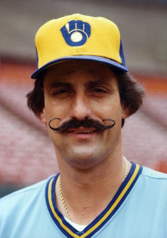 Super 70s Sports on X: In 1981, Rollie Fingers takes ladies of Milwaukee  to mustache ride salary arbitration. He wins, raising cost to $100   / X