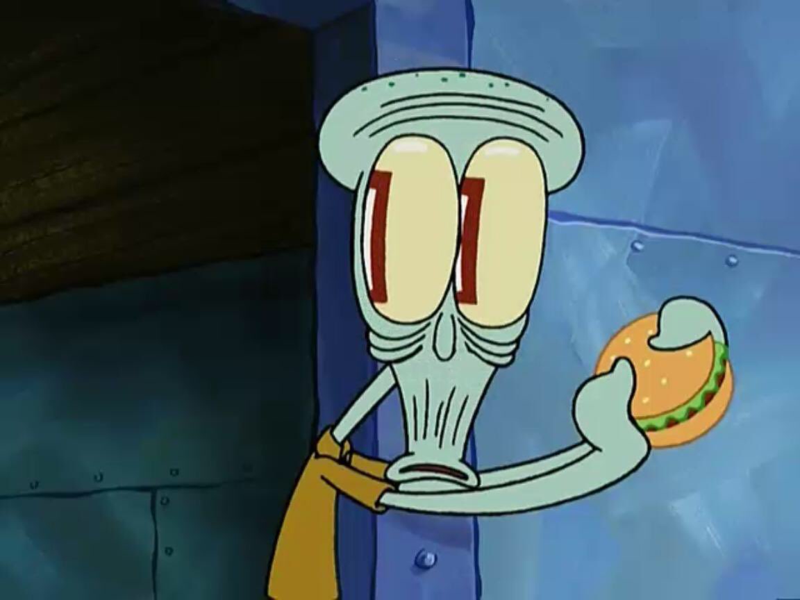 Squidward. 