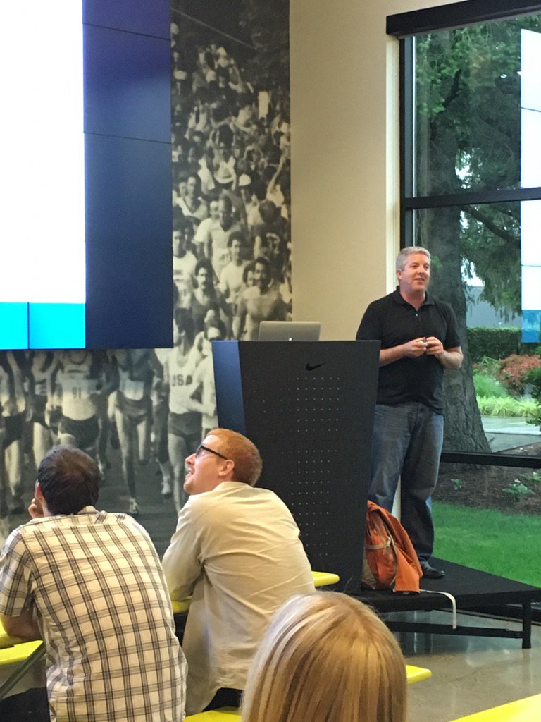 mrc_pdx's tweet image. Thanks for speaking at the #niketechtalks @jamie_allen!
