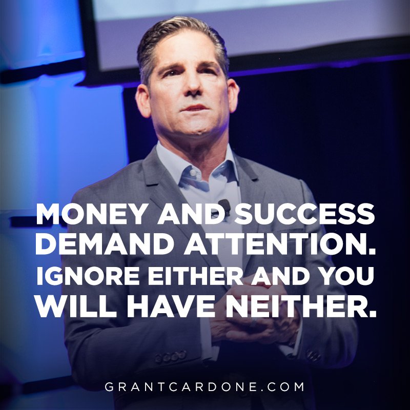 GrantCardone's tweet image. What is your attention on? #grantcardone #quoteoftheday