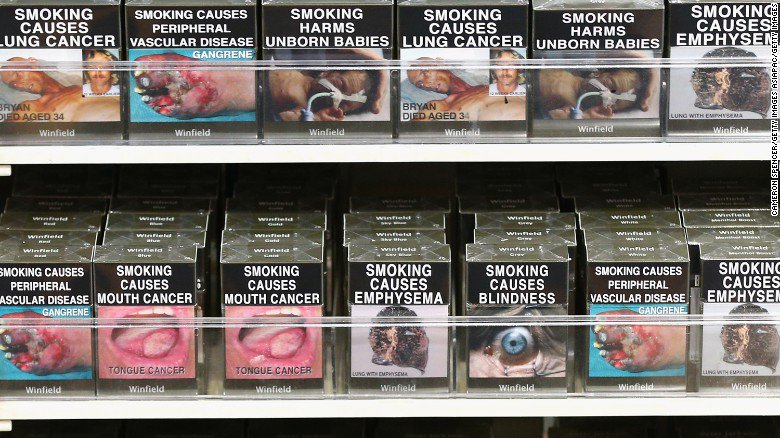 CNN's tweet photo. Can sludge-like color deter smokers? The psychology behind advertising https://t.co/s9WS3Dq0I1 https://t.co/EhxX7qkkJD