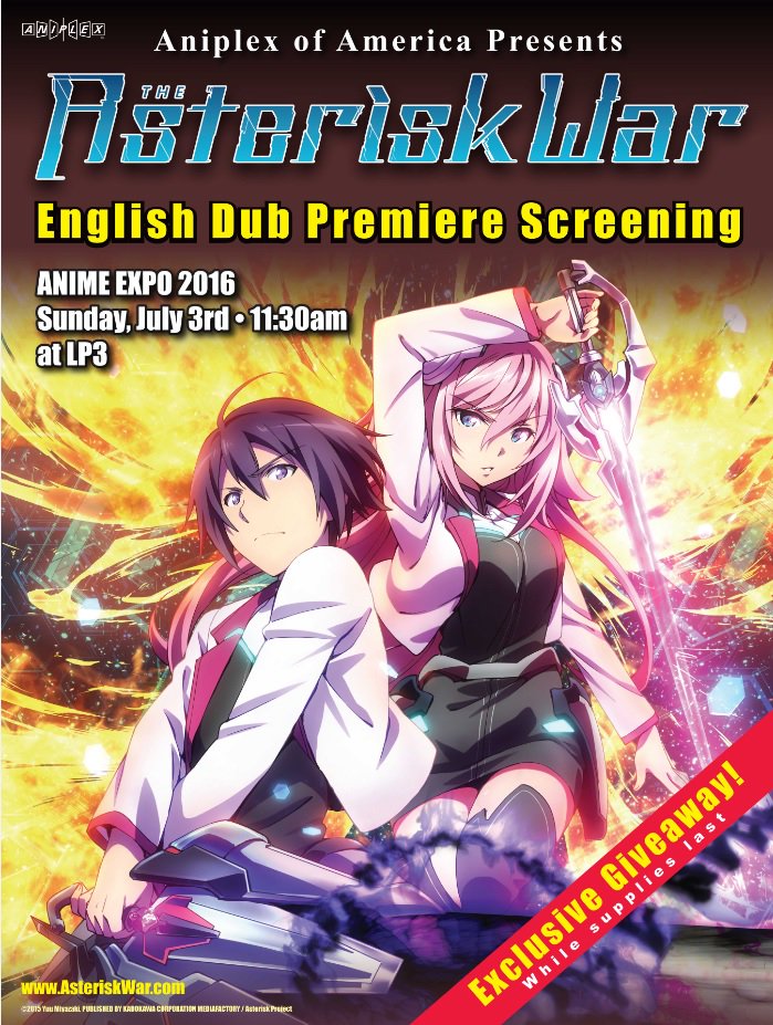 The Asterisk War Casts Mai Nakahara, Haruka Chisuga - News - Anime News  Network