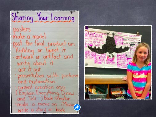 How do you provide “Choice” in how your students show their learning in your classroom?