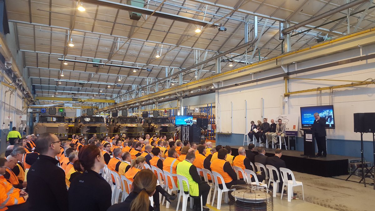 Great turnout at the Land 400 Industry Engagement Day #Thales #GDLS #Defence #LAV(CRV)