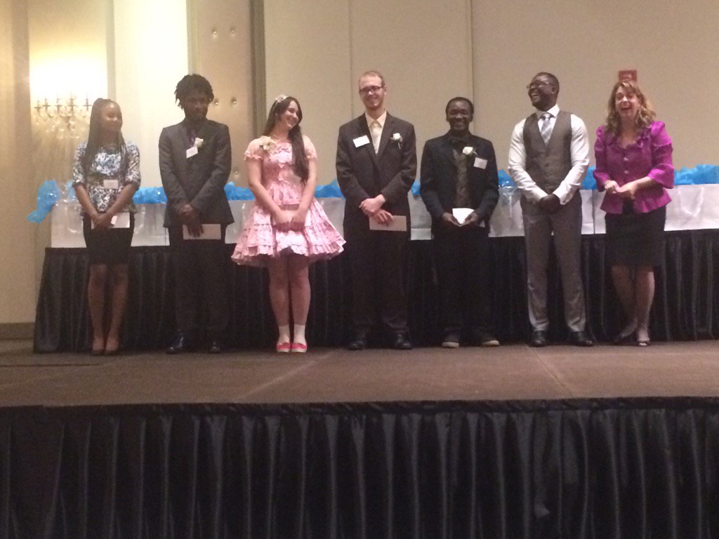 Some of our Bursery recipients at the CAS/F congratulations we are proud of you all.