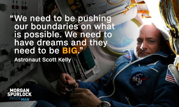 Imagine living a year in space. @MorganSpurlock shows you what drives today's @NASA astronauts on #InsideManCNN