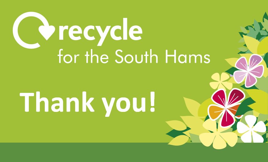 #Modbury Today we are collecting food waste and recycling sacks. Seagull sack collection is now fortnightly.