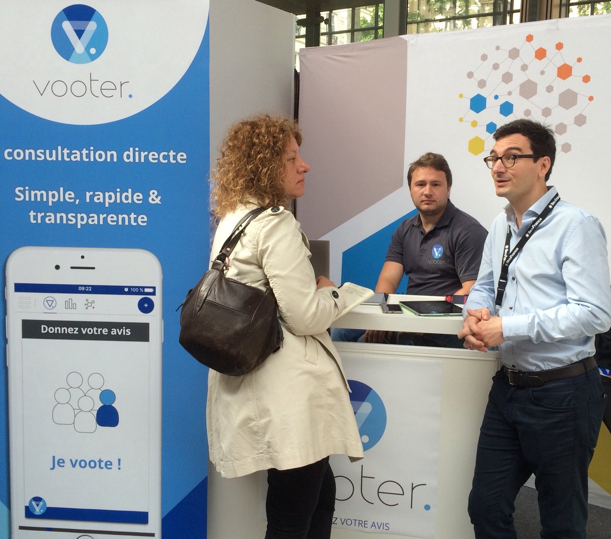 vooter_world's tweet photo. Lancement #fens2016
Venez nous voir !
#consultationdirecte #vooterteam #sodigital https://t.co/PlpCpbtjUp