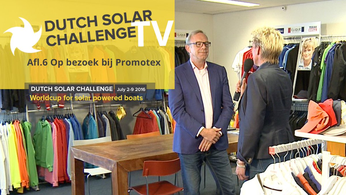 Dutch Solar TV- Afl.6 - Op bezoek bij <a href="/PromotexGR/">Promotex</a>. Bekijk het hier: youtu.be/CpGi9ram_O4 #DSC2016