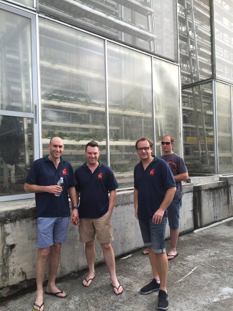 2017 Scholars GFP at Sky Greens Singapore vertical gardens #nuffieldag