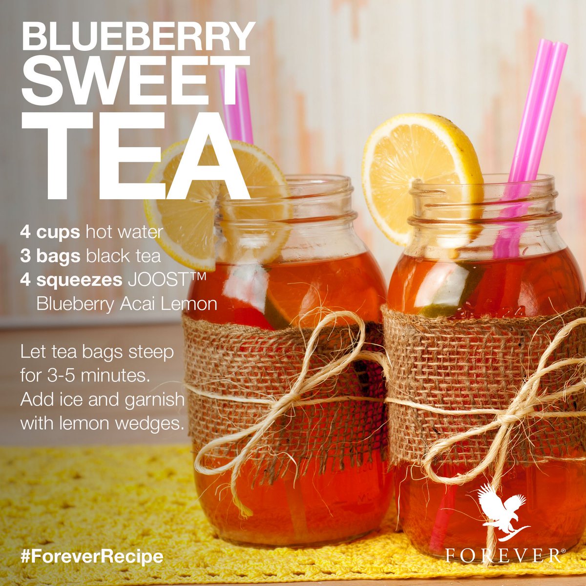 ForeverGlobalHQ's tweet photo. Happy #IcedTeaDay! Enjoy the #ForeverRecipe. https://t.co/LmMNXrZLwK