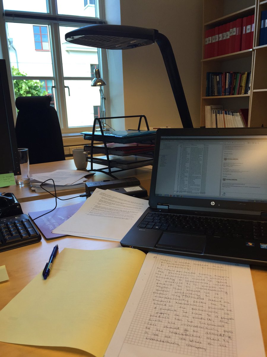 NinaEMirzaei's tweet photo. That weird feeling when you're back at #chalmersTME for the day #didIeverleave #samesamebutdifferent #examcorrection https://t.co/bPRnR60gWL