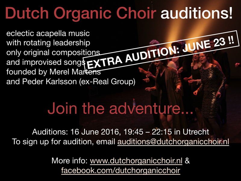ChoirDutch's tweet photo. extra auditie-avond voor DOC op 23 juni, één avond was niet genoeg. Er is nog plaats! https://t.co/tsVvKdqBNo https://t.co/kn5JRkPoYV