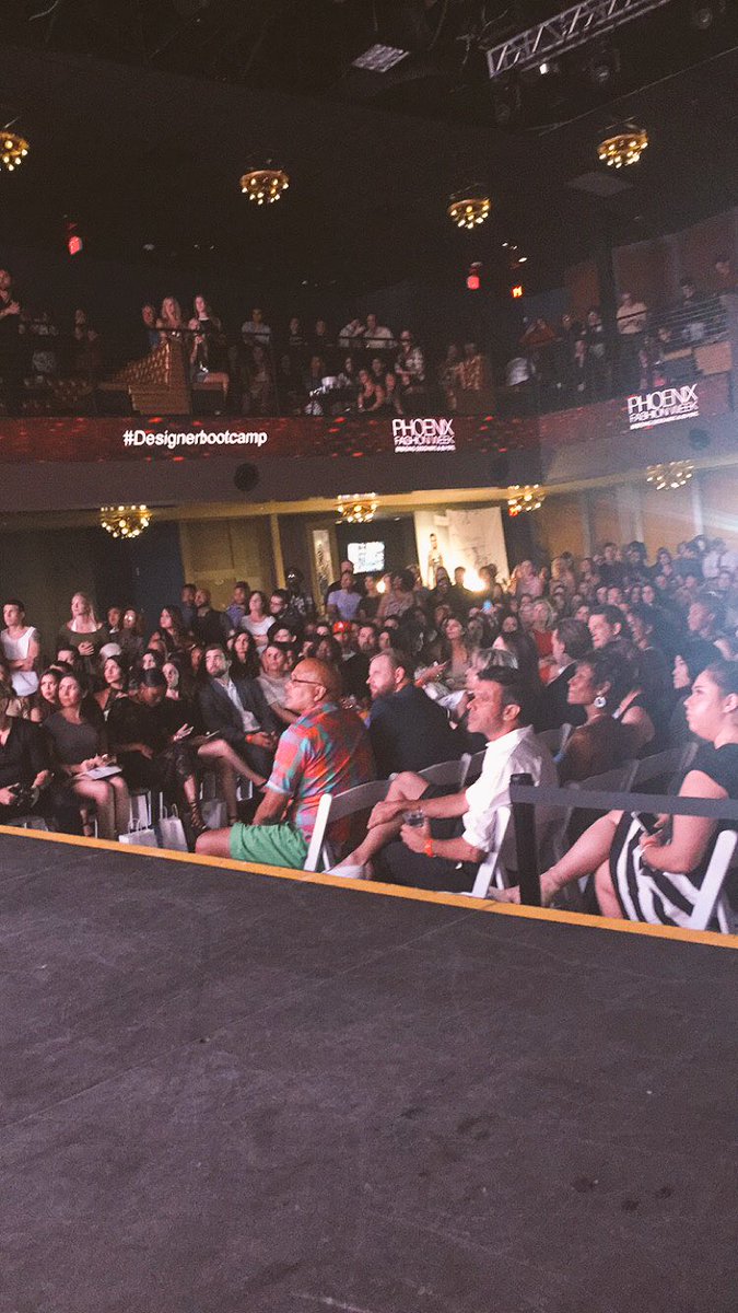 PHXFashionWeek's tweet photo. {Packed House} getting Ready for the Runway! | #EmergingDesigners #Top40Models | #LaunchParty https://t.co/sQnr7v2ZWT