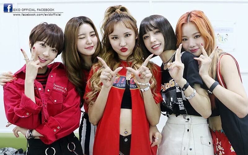 5XIDREAM's tweet photo. EXID 1st album ‘STREET’ pictures @ music shows waiting room. https://t.co/PCfjYVCULN