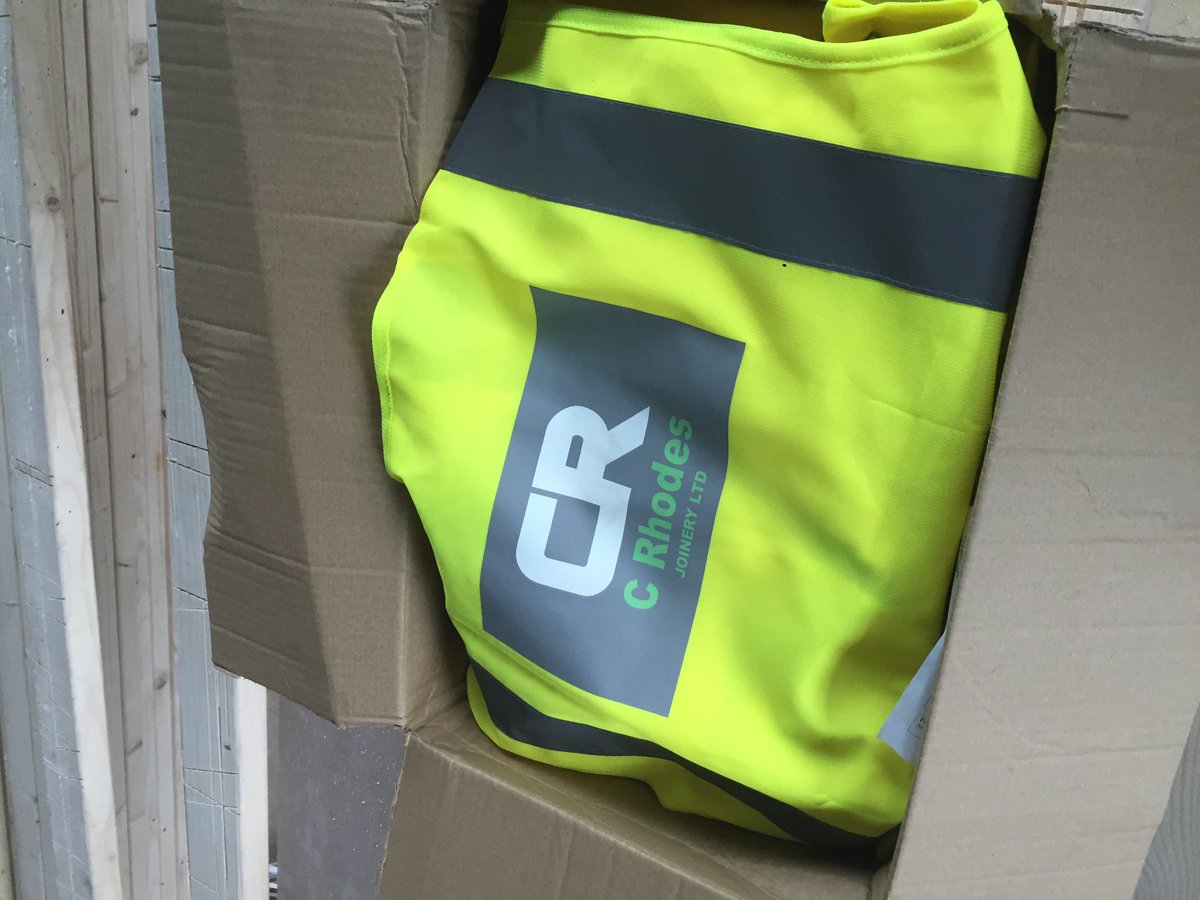 New high vis jackets! #smart #healthandsafety